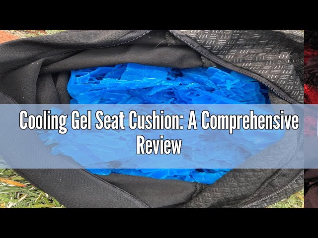 Dusc Gel Cooling Seat Cushion - DGELSC - Dusc