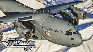 MSFS 2024 SU7 C-17: Testing the New Flight Model in Alaska!