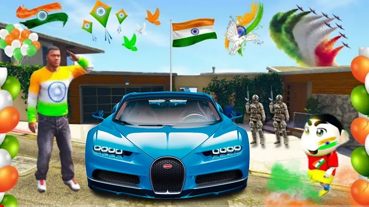 Franklin Celebrate INDEPENDENCE DAY 15 August In GTA V | SHINCHAN and CHOP