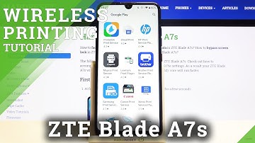 How to Connect ZTE Blade A7s with Printer – Printer Connection Settings