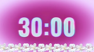 Download Mp3 30 Minute Timer with Alarm ⏰🌺| Silent Half Hour Timer 30 Minutes Countdown Timer 30 Min Timer Gudang lagu Download Mp3 30 Minute Timer with Alarm ⏰🌺| Silent Half Hour Timer 30 Minutes Countdown Timer 30 Min Timer
