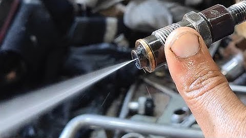 how to injector repair pd57 2l 3L engine ~ injector Prashor setting