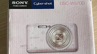 🎀 Rare Unboxing: Brand New Sony DSC-W570D Pink in 2025! | Retro Digital Camera 💖📸