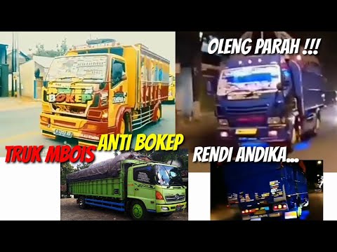 KUMPULAN TRUK  OLENG  DAN TRUK  MBOIS INDONESIA AKSI RENDI  