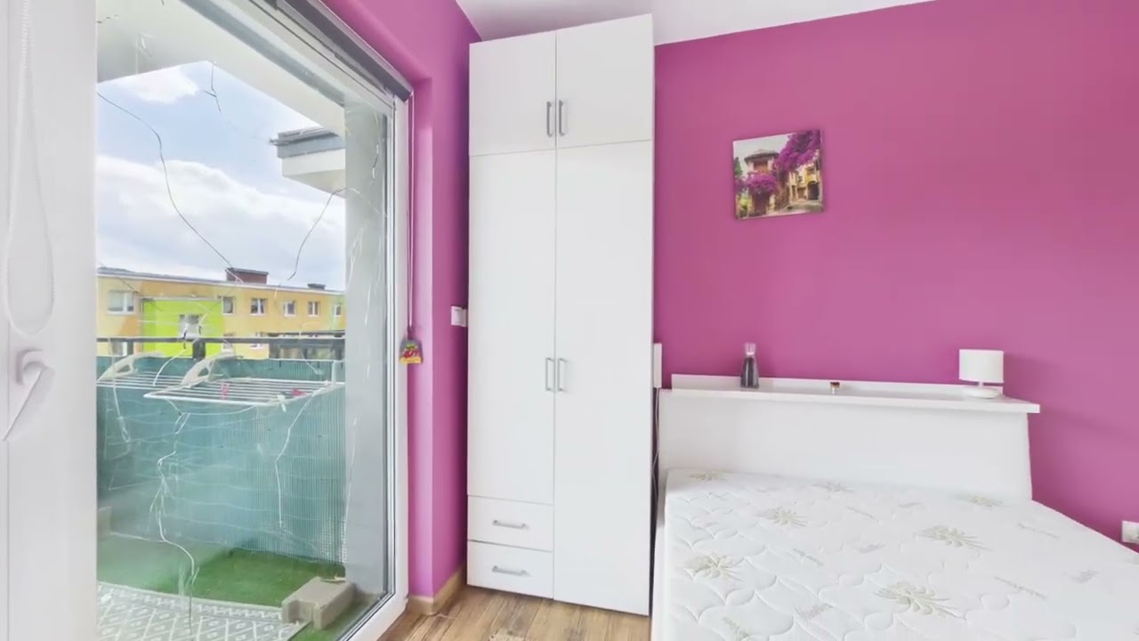 Modern, air-conditioned two-bedroom flat with a balcony - Apartment - Rent - Jelenia Góra