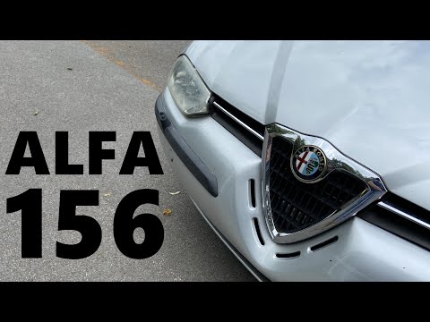 The Alfa Romeo 156 is an Exquisite Saloon Car with a Glorious V6 Soundtrack