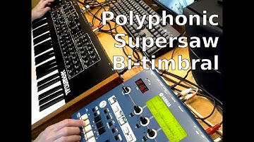 Prophet Rev2 + Rm1x trance track, with bi-timbral polyphonic supersaws. Named "M/S/H- 24/7".
