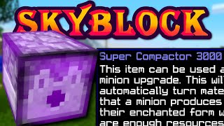 Solo Hypixel SkyBlock [25] Super Compactors for super profits