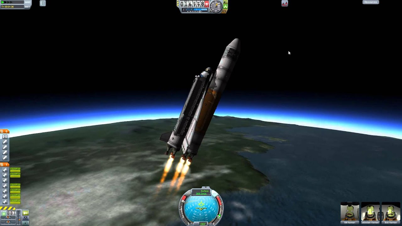 KSP COUNTER SPACE SHUTTLE ver. BETA - YouTube