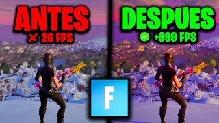 La MEJOR OPTIMIZACION Para FORTNITE Capitulo 5 ✅ AUMENTA Tus FPS