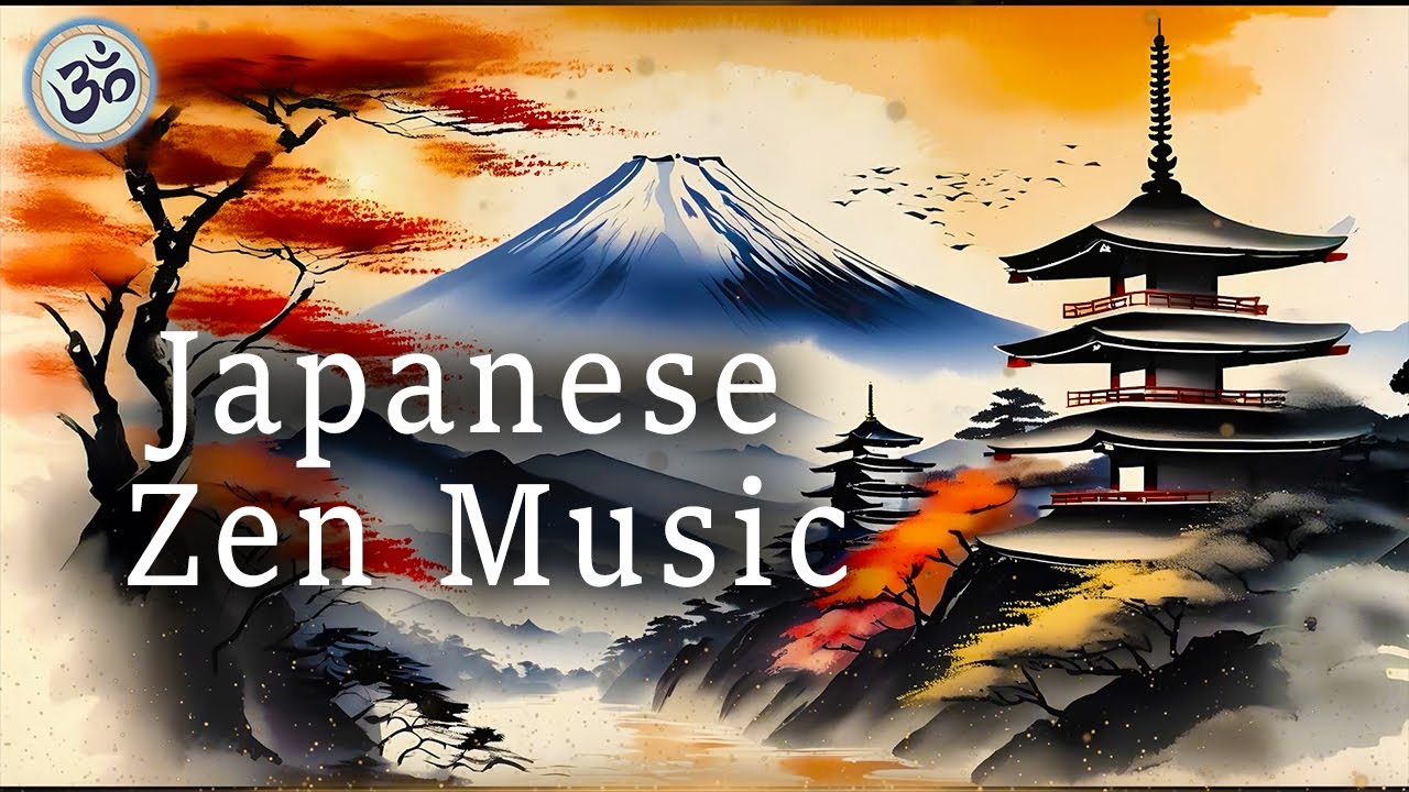 Japanese Zen Music, Flute Meditation, 528 Hz Positive Healing