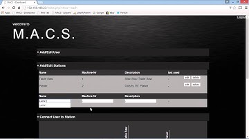 Makerspace Access Control System, User Interface
