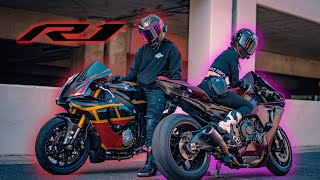 CROSSPLANE CHAOS | 3 R1s go full throttle for a sunset ride!