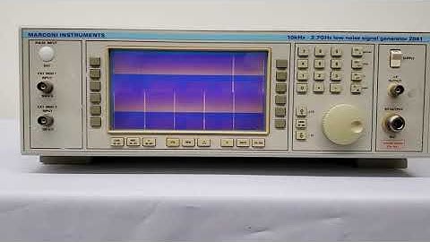 IFR Systems / Marconi 2041 Low Noise Signal Generator (A# 57101)