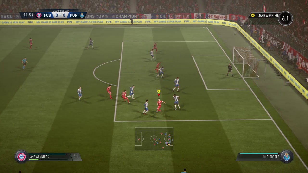 FIFA 18- Wenning Cross for Vidal Header vs Porto