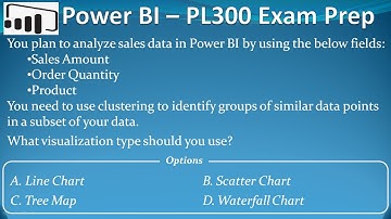 PL 300 : Q13 - Power BI Subsets in Scatter Chart
