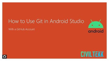 How to Use Git in Android Studio | Android Studio | Git