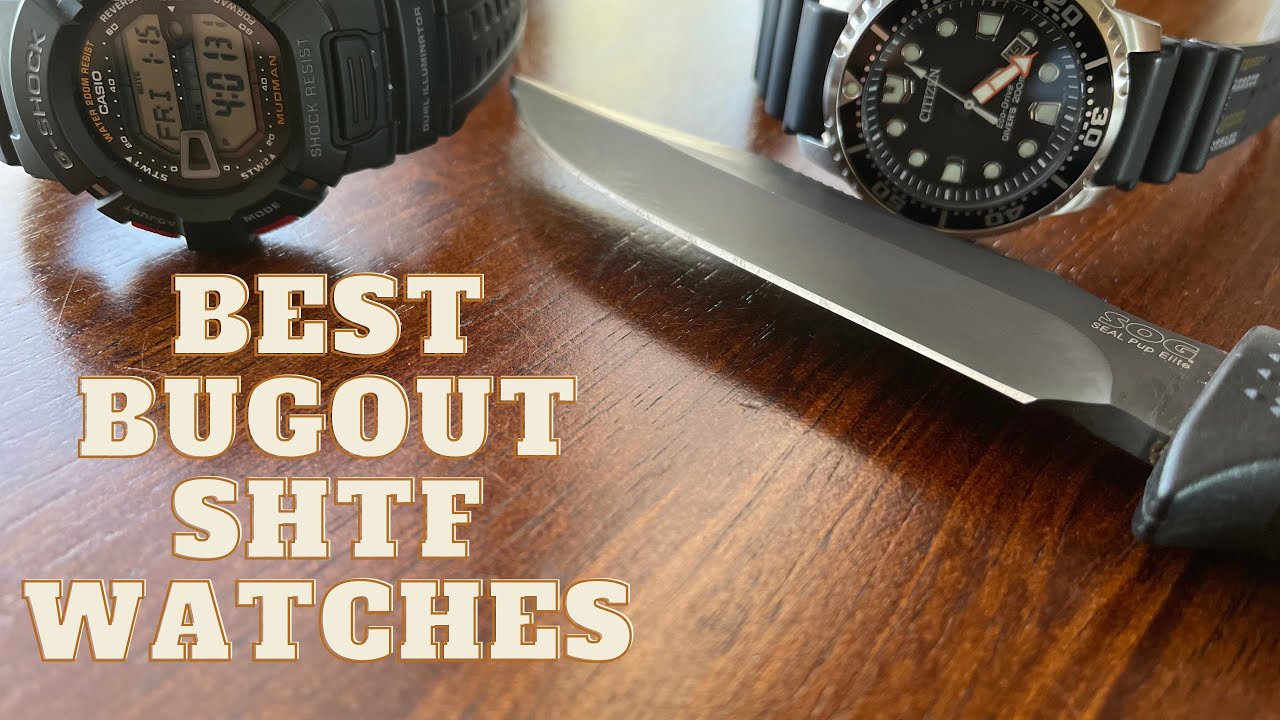 Best 2 Watches for BugOut SHTF Survival Military Citizen Pro
