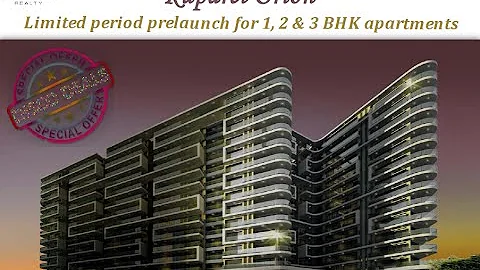Walkthrough of Ruparel Realty Orion Chembur, Mumbai by bookmyflat.com