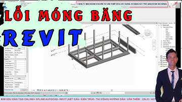 Lỗi hay gặp khi vẽ móng băng Revit | Loi hay gap khi ve mong bang Revit | móng băng Revit | BIM Edu
