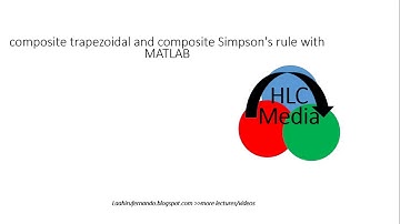 Use composite trapezoidal rule and composite Simpson