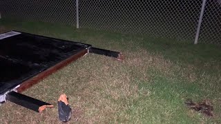 Damage at Alma Bryant High School