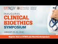 &quot;Inaugural Clinical Bioethics Symposium&quot; Invitation Message - Rabbi Claudio Kogan, MD