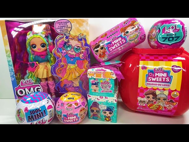 Unboxing 45 LOL SURPRISE DOLLS  MEGA MYSTERY TOYS UNBOXING ASMR NO talking  video 