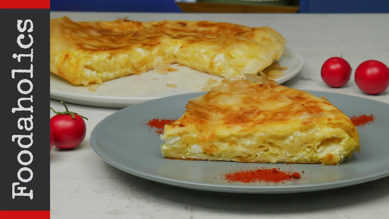 Γρήγορη τυρόπιτα στο τηγάνι | foodaholics | QUICK AND EASY PAN CHEESE PIE