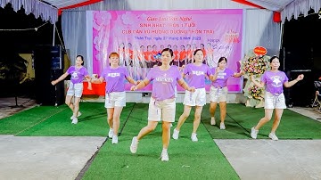 CLB dân vũ thôn Nhất 2 - NHẠC SÁO TÂY BẮC  DÂN VŨ &CHA CHA - tại nhà văn hóa thôn Trại