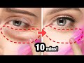 10mins antiaging face exercises for eye bags eye wrinkles dark circles under eyes  no surgery
