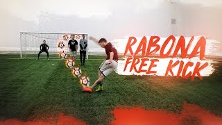 ЗАБИЛ РАБОНОЙ СО ШТРАФНОГО / RABONA FREE KICK CHALLENGE