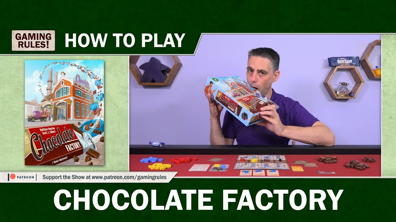 Chocolate Factory - How to Play video from Gaming Rules!