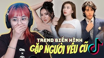 React Tiktok trend biến hình gặp crush. Misthy đứng hình với tạo hình của Thanh Mèo,Viên Vibi,...