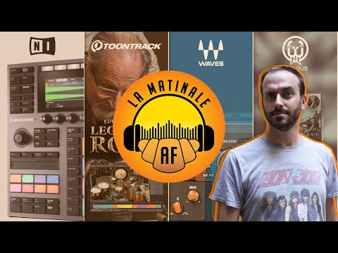 Native Instruments Maschine+, Toontrack Eddie Kramer's Legacy, Waves Kaleidoscopes, Walrus Audio !