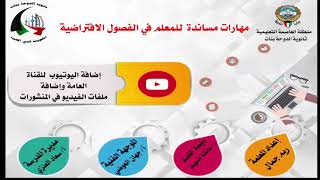 ث. الدوحة بنات - ورشة إضافة قناة يوتيوب للـ Microsoft Teams - للمعلمة ريم جمال