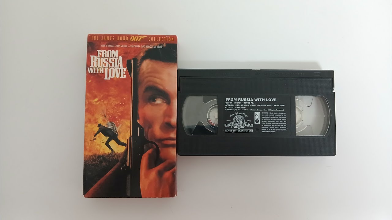 Opening to From Russia With Love 2000 VHS 60fps