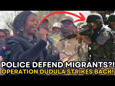 Police Defend Migrants Zandile Dabula Erupts In Rosettenville Operation Dudula Strikes Back