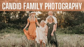 5 FAMILY PHOTOGRAPHY Posing Prompts - CANDID Photography