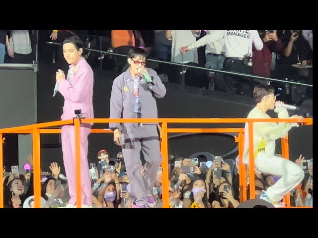 220409 Telepathy + Outro Wings BTS Fancam Permission to Dance PTD