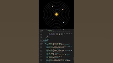 🚀 Create a SOLAR SYSTEM with Pure HTML & CSS – No JavaScript!