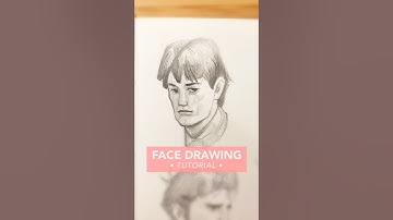 Face Drawing Tutorial #drawingtutorial #facedrawing #portraitdrawingtutorial #stepbystep #portrait