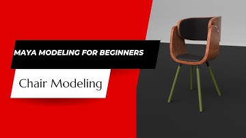 Chair Modeling/Maya tutorial video for beginners/Substance painter