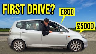 INSTALLING A £5000 ENGINE IN A £800 HONDA JAZZ PT3