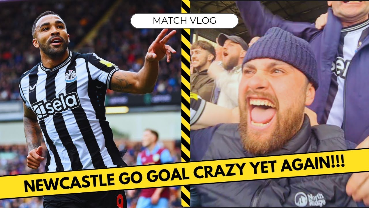 MENTAL & BRILLIANT SCENES! | BURNLEY 1-4 NEWCASTLE UNITED | MATCH VLOG