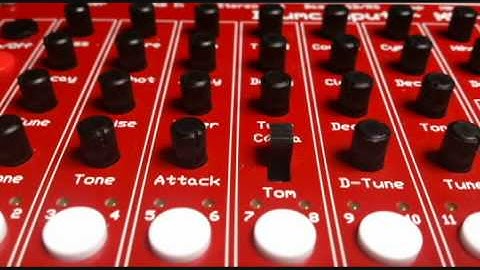 Drumcomputer MFB 522 etude 5  20120904