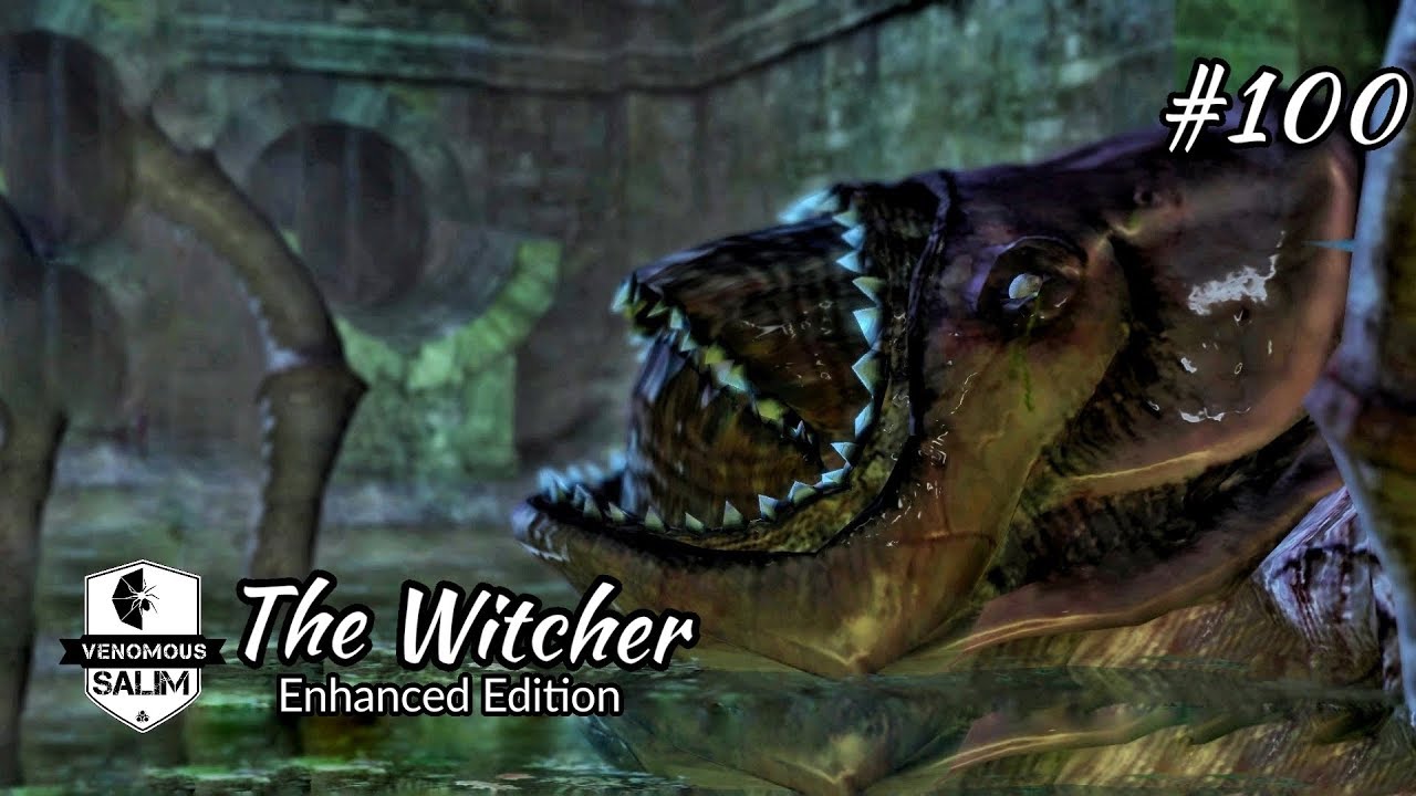 آر بي جي 7 تختيم the witcher – الحلقة 100 - اخطبوط المجاري الزوجل