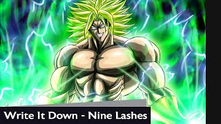 Amv Dragon Ball Heroes Write It Down - Nine Lashes