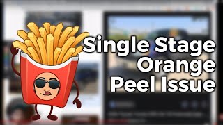 Avoiding Orange Peel in Single Stage Paint 🍊