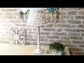 ДЕКОР СТАРОЙ НАСТОЛЬНОЙ ЛАМПЫ...DECOR OLD TABLE LAMP..